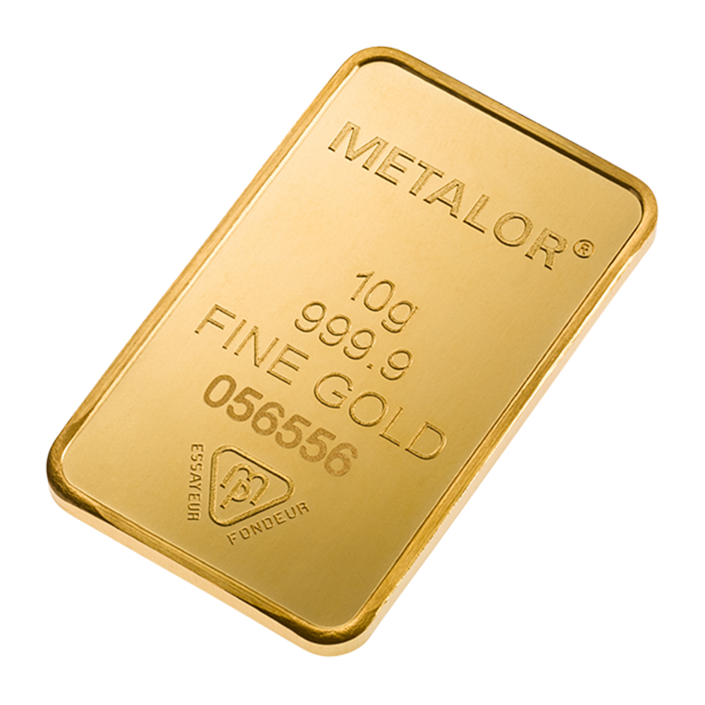 10 G Goldbarren Von Metalor Edle Metalle AG 10-g-goldbarren-von-metalor-edle-metalle-ag