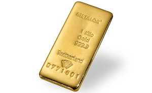 1000g Goldbarren Metalor